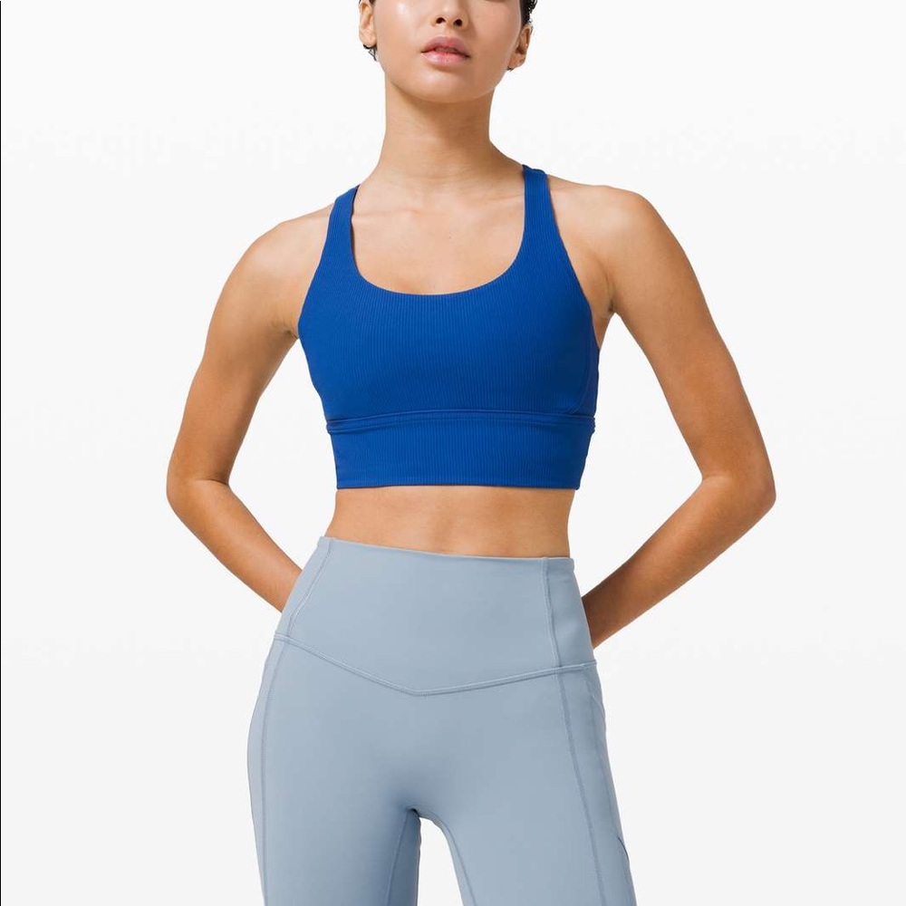lululemon Energy Bra Longline Ribbed NWT 4